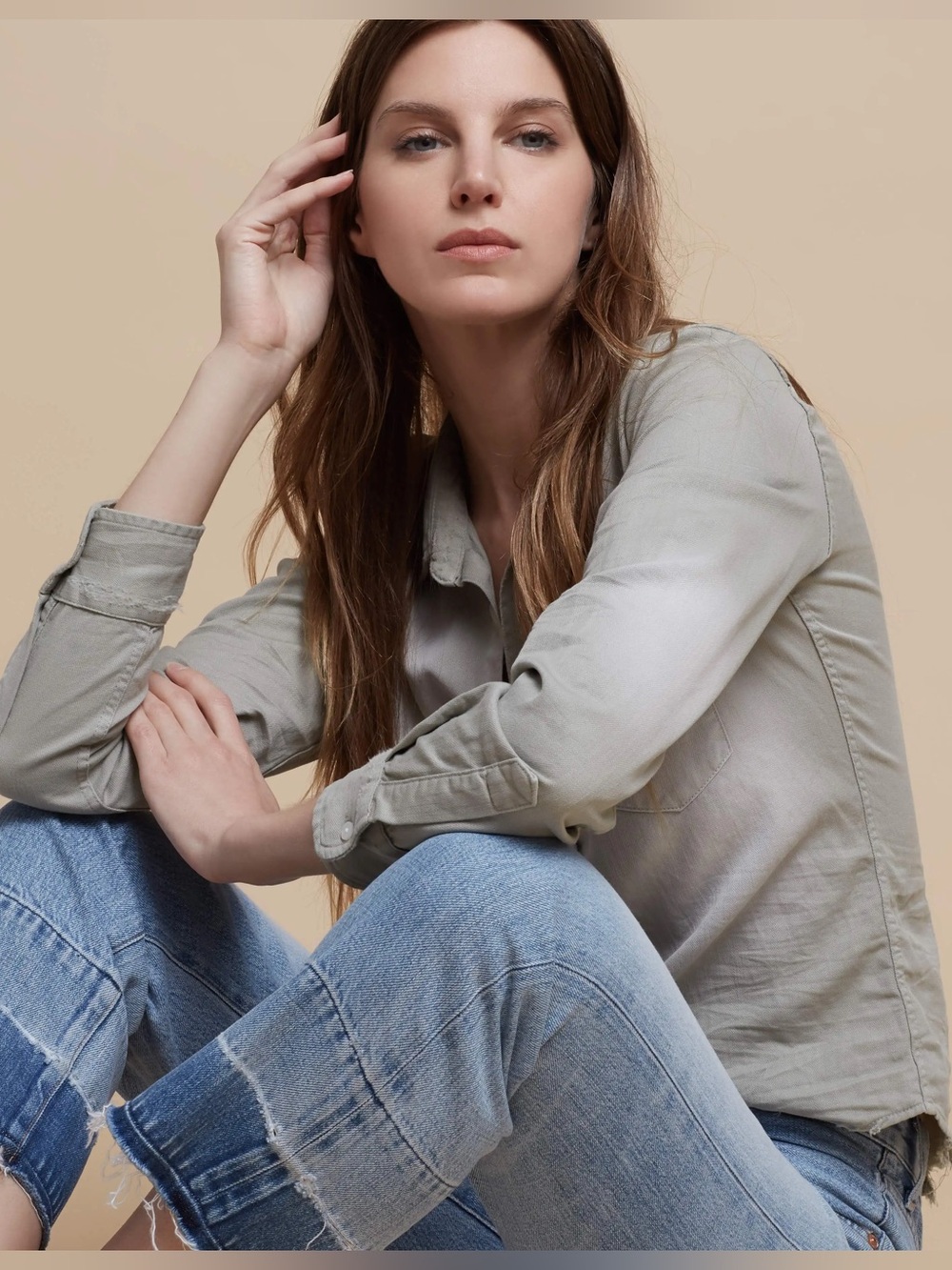 Frank & Eileen x Citizens Of Humanity Denim Barry Shirt